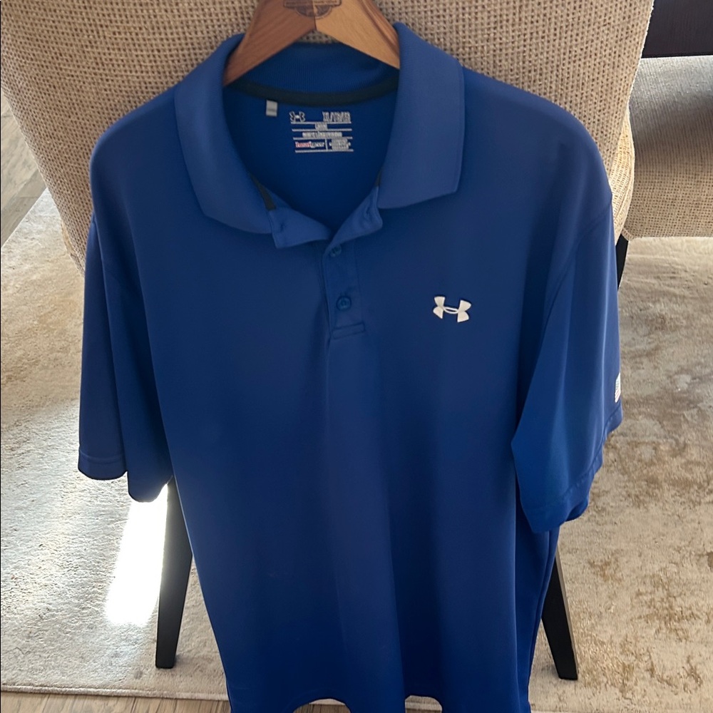 Under Armour Men's Polo in Deep Blue